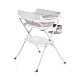 Bathtub with stand and changing mat Como pink