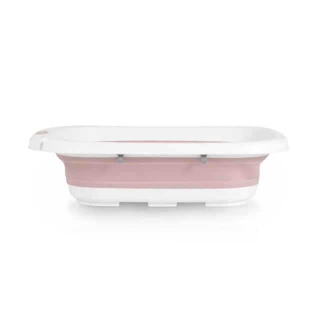 Bathtub with stand and changing mat Como pink