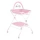 Multifunctional changing table Croco pink