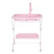 Multifunctional changing table Croco pink