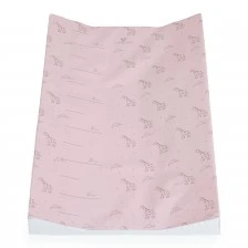 Soft changing mat 44x67 Pink Giraffe
