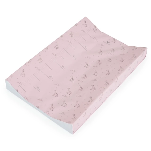 Soft changing mat 44x67 Pink Giraffe