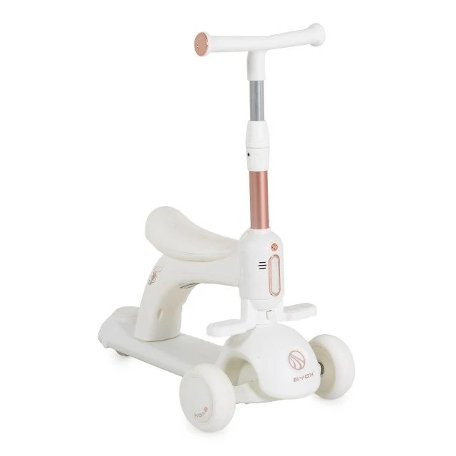 Scooter Velvet Royal White
