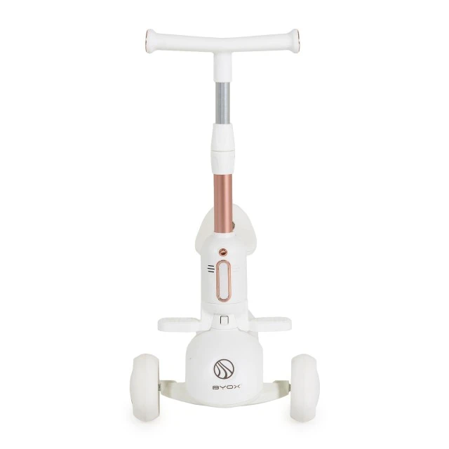 Scooter Velvet Royal White