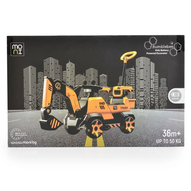 Bumblebee battery-powered children's excavator