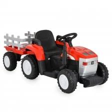 Акумулаторен трактор Dallas червен