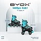 Ролери-кънки Double 2в1 розов M-(34-37)