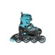 Roller skates Double 2in1 turquoise M-(34-37)