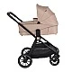 Celebrity Crepe-beige 2 in 1 combined stroller