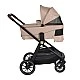 Celebrity Crepe-beige 2 in 1 combined stroller
