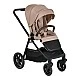 Celebrity Crepe-beige 2 in 1 combined stroller