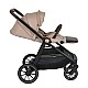 Celebrity Crepe-beige 2 in 1 combined stroller