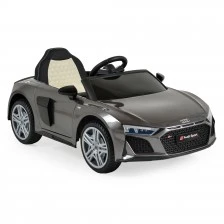 Акумулаторна кола Audi R8 Spyder мет. сив