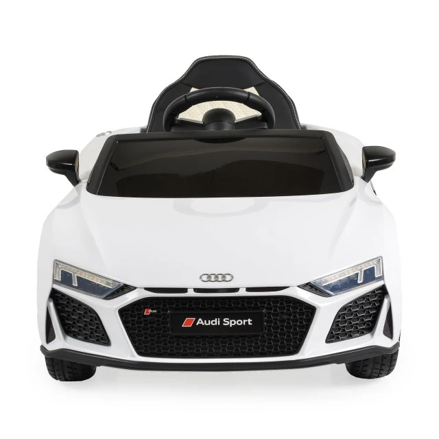 Battery-powered car Audi R8 Spyder white
