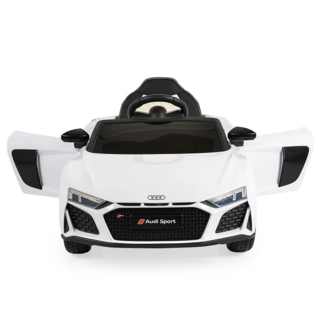 Battery-powered car Audi R8 Spyder white