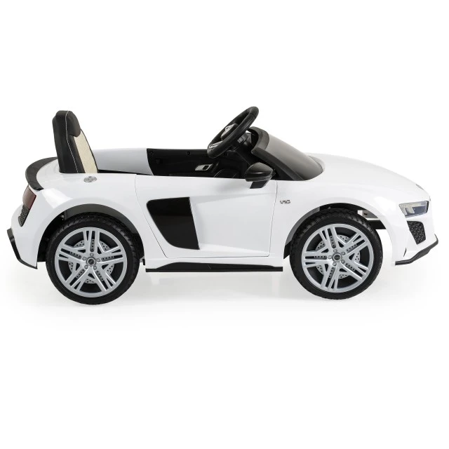 Battery-powered car Audi R8 Spyder white
