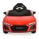Battery car Audi R8 Spyder metallic red