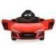 Battery car Audi R8 Spyder metallic red