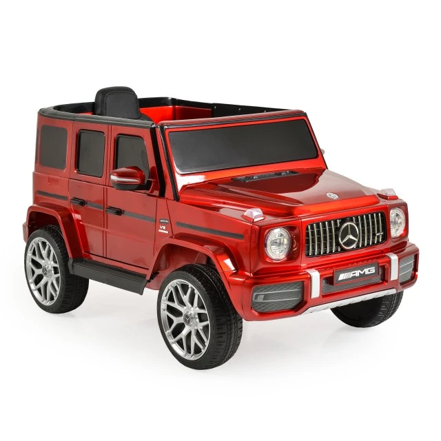 Акумулаторен джип Mercedes-AMG G63 мет. червен