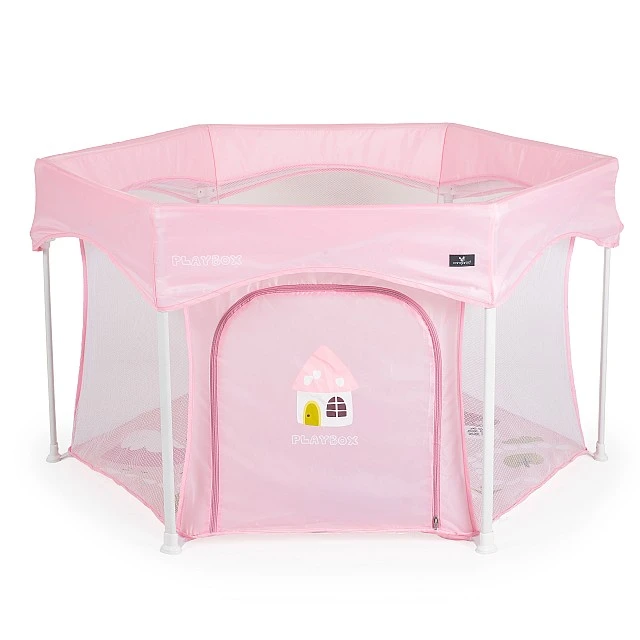 Playbox pink playpen
