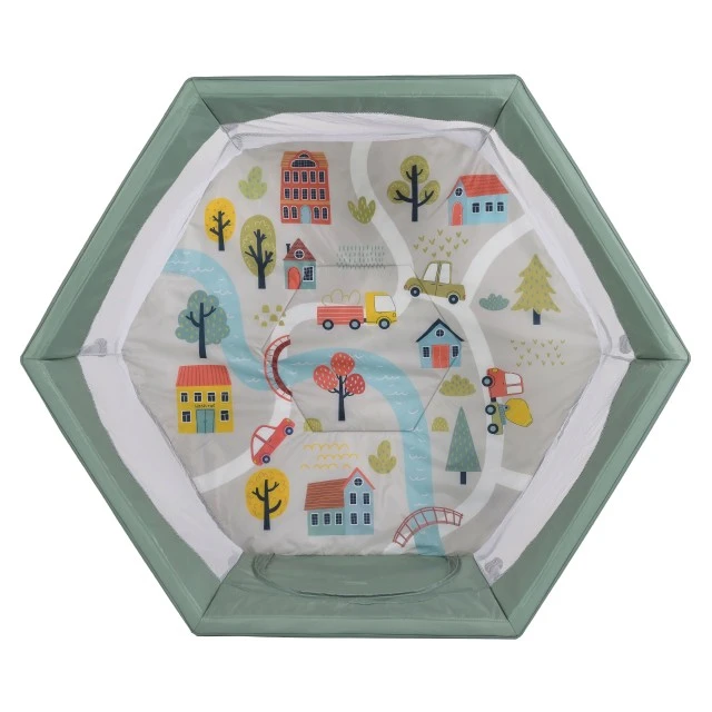 Playbox green playpen