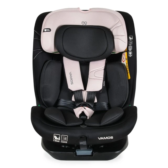 Car seat Vamos 40-150cm Baby-pink
