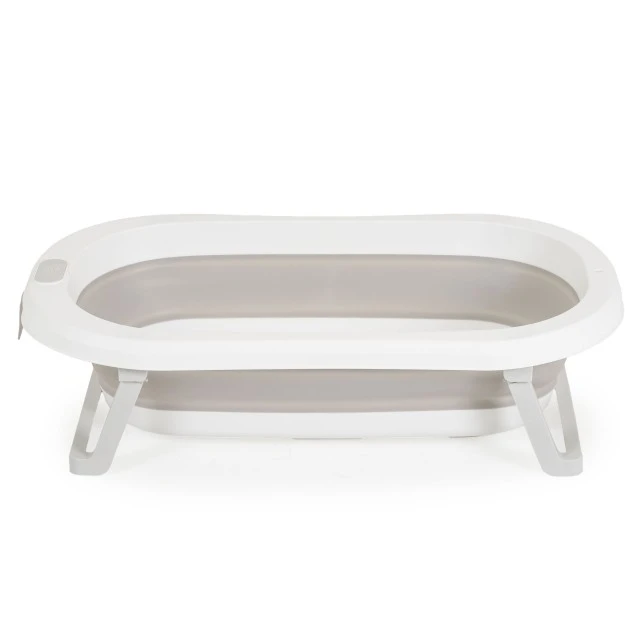 Bath set with folding bathtub Palma gray