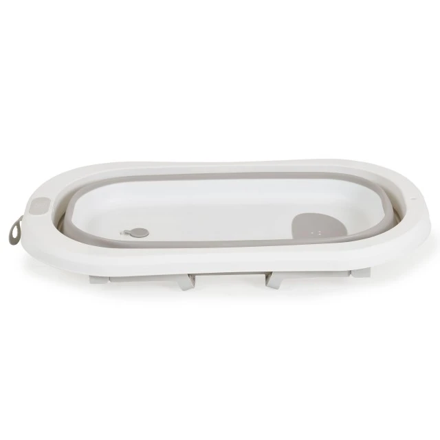 Bath set with folding bathtub Palma gray