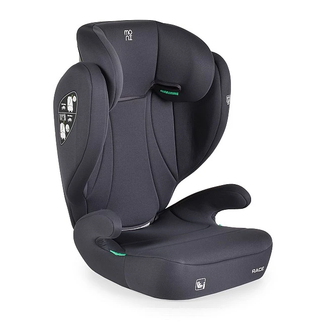 Car seat Race 100-150cm Stone-gray