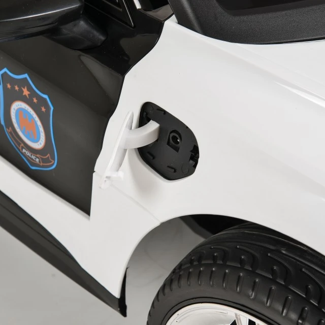 Battery car Audi RS e-tron 717 white police