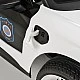 Battery car Audi RS e-tron 717 white police