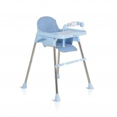 Century dining chair blue
