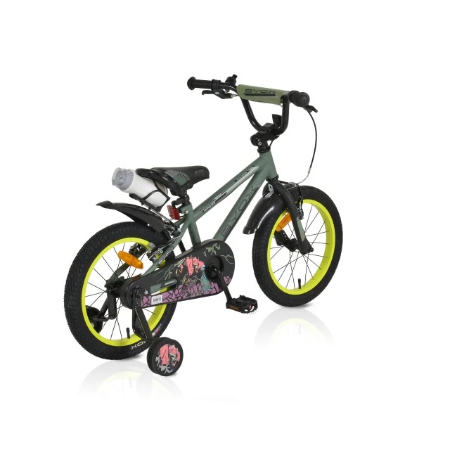 Children's bicycle 16 Monster green