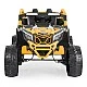 Battery-powered jeep Kansas orange