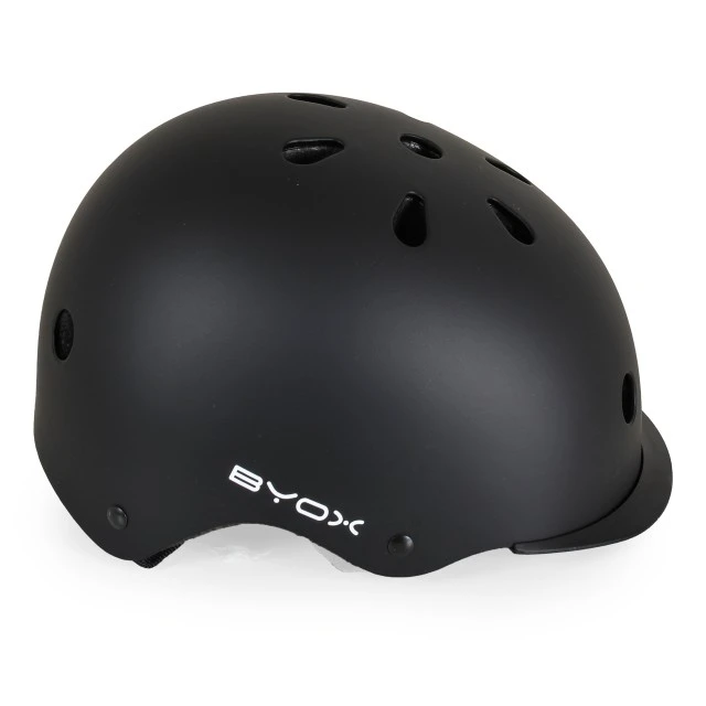 Skate Helmet Y09 black + (54-58 cm)