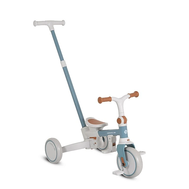 Триколка Compacto 4в1 син