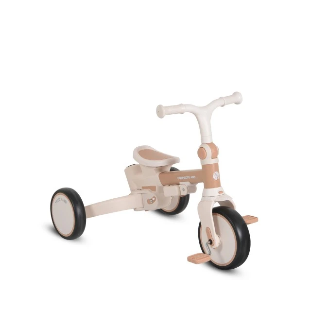 Триколка Compacto 4в1 бежов