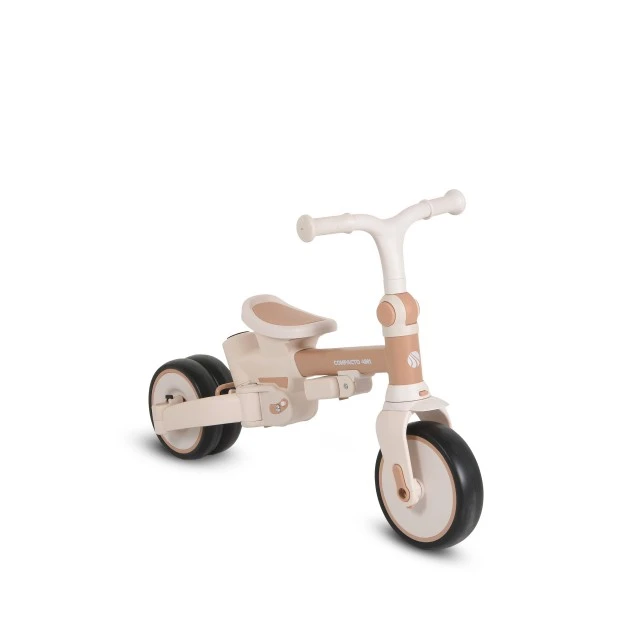 Триколка Compacto 4в1 бежов