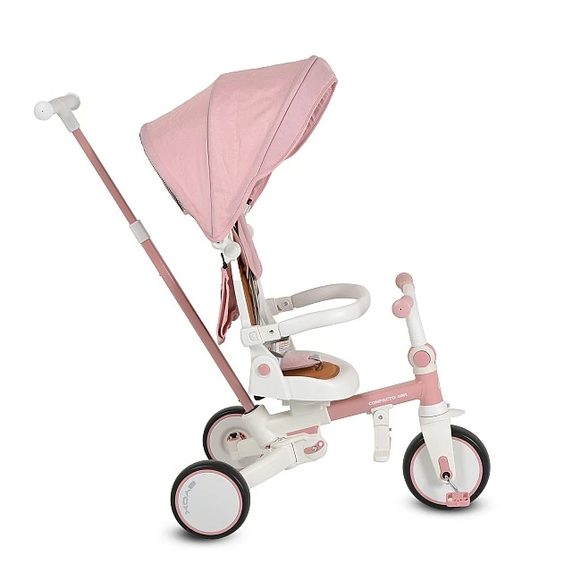 Tricycle Compacto 4in1 pink