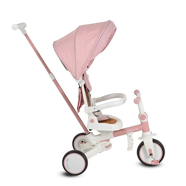 Tricycle Compacto 4in1 pink