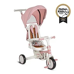 Триколка Compacto 4в1 розов