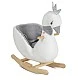 Swan plush swing