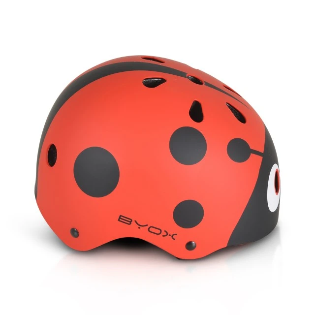 Skate Helmet Y09 (48-54 cm) Ladybug
