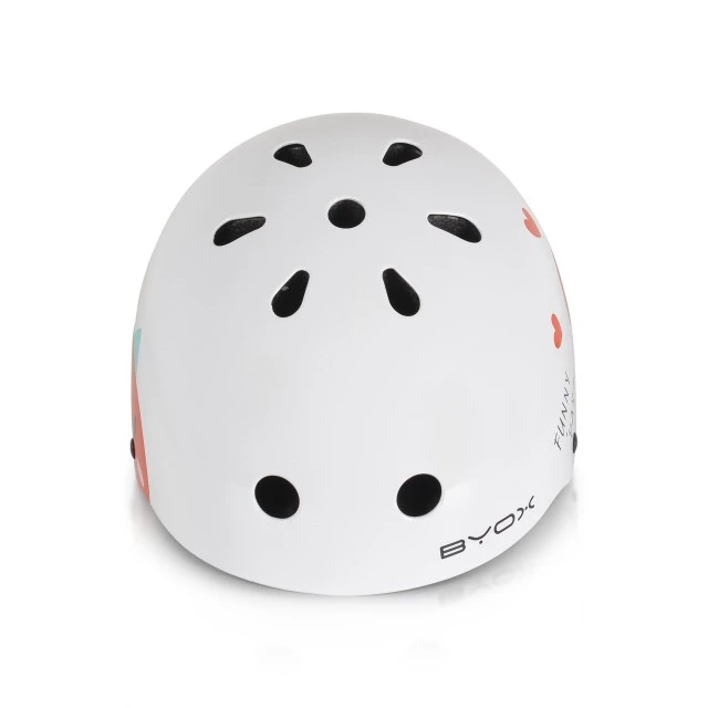 Каска Skate Y09 (54-58 cm) бял