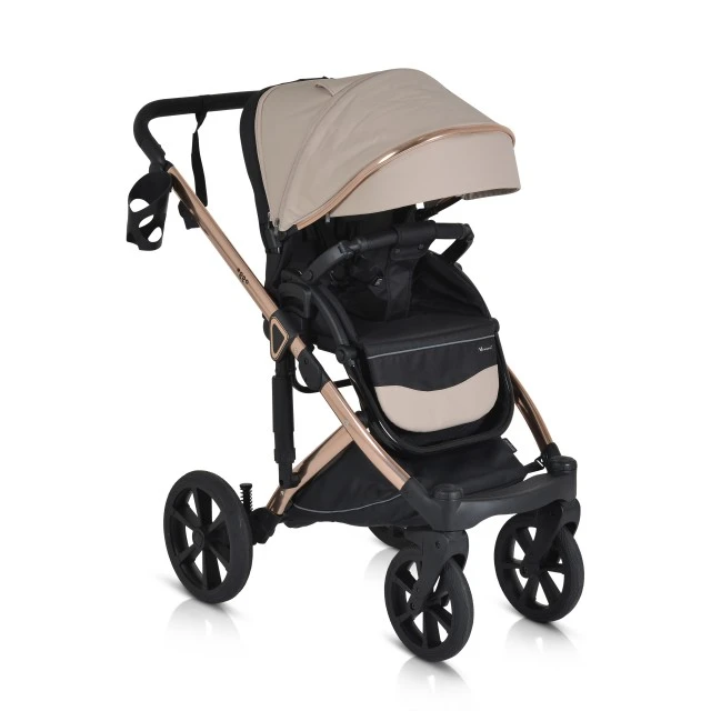 Комбинирана количка 3 в 1 Eggo Sand-beige