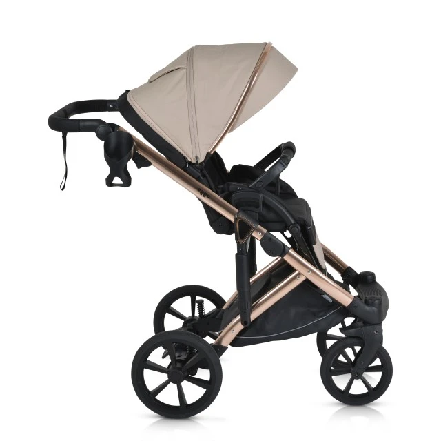 Комбинирана количка 3 в 1 Eggo Sand-beige