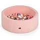 Soft pool Boucle with 200 balls pink