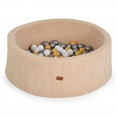Soft pool Boucle with 200 balls beige