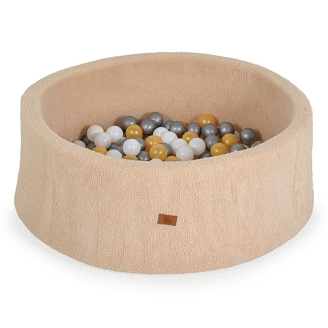 Soft pool Boucle with 200 balls beige