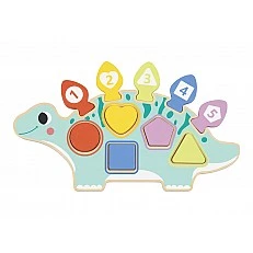 Дървен сортер пъзел Dinosaur HP066